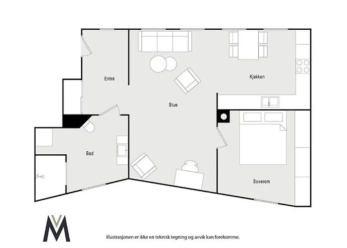 公寓 I Sandviken 卑爾根